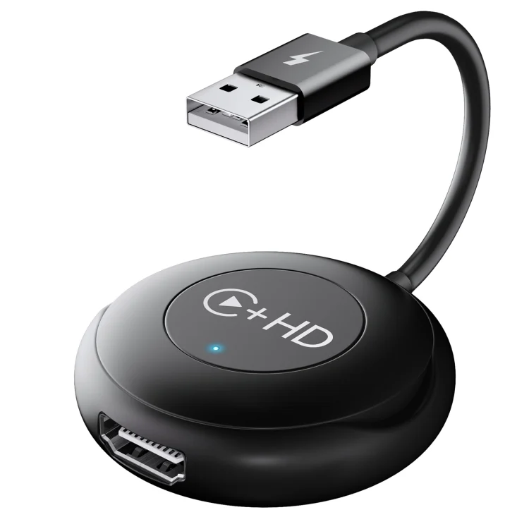 EDA007242801A.webp USB and HDMI Wired to Wireless CarPlay Auto Adapter - Image 1