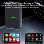 CarPlay and Android Auto Wireless Car Connectivity Box, Specification: Square - Image 6