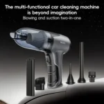 Yesido VC08 Brushless Motor Car Blowing and Suction Dual-Purpose Vacuum Cleaner - Image 2
