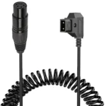Camera Monitor Power Supply Cable Coiled Adapter Cable, Length: 1.5m