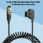 Camera Monitor Power Coiled Adapter Cable, Length: 1.5m - Image 5
