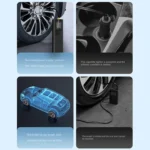 T6 Car Digital Display Portable Smart Electric Wireless Air Pump - Image 3