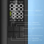 T6 Car Digital Display Portable Smart Electric Wireless Air Pump - Image 6