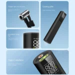 T6 Car Digital Display Portable Smart Electric Wireless Air Pump - Image 8