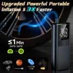 T8 Car Digital Display Portable Smart Electric Wireless Air Pump - Image 4