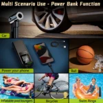 T8 Car Digital Display Portable Smart Electric Wireless Air Pump - Image 9