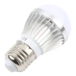 E27 3W 300 Lumens LED Ball Steep Light Bulb - Image 3