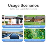 Solar Street Light with V380 4G WiFi 10X Dual-lens Monitoring HD Camera - Image 12