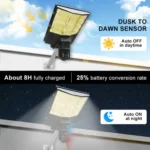 Solar Street Light with V380 4G WiFi 10X Dual-lens Monitoring HD Camera - Image 5