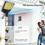 Solar Street Light with V380 4G WiFi 10X Dual-lens Monitoring HD Camera - Image 7