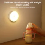 Intelligent Human Body Induction LED Night Light Bedside Lamp with Switch - Image 4