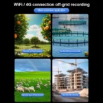 XA Series Solar WiFi Version Monitoring Street Light Outdoor HD Camera - Image 13