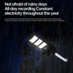 XA Series Solar WiFi Version Monitoring Street Light Outdoor HD Camera - Image 4