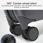 Foldable Portable Universal Wheel Trolley Luggage Suitcase, with TSA Combination Lock - Image 5