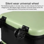 Foldable Portable Universal Wheel Trolley Luggage Suitcase, with Combination Lock - Image 4