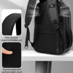 Multifunctional Large Capacity Waterproof Double-Shoulder Backpack with USB Interface - Image 3