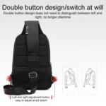 Outdoor Cycling Anti-theft Multi-layer Storage Male Chest Bag - Image 4