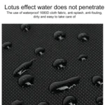 19 inch Multifunctional Large Capacity Waterproof Double-Shoulder Backpack with USB Interface - Image 6