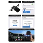 P40 CarPlay and Android Auto Car Connectivity Box Wireless Adapter - Image 10