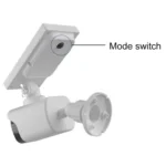 Human Body Sensing Simulation Surveillance Camera Solar Wall Light - Image 4