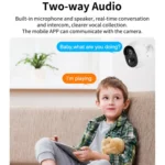 Home Ultra-HD Infrared Night Vision WiFi Surveillance Camera - Image 5