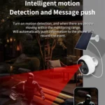 Graffit Version Home Ultra-HD Solar Panel Wireless WiFi Surveillance Camera - Image 7