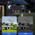 Graffit Version Home Ultra-HD Solar Panel Wireless WiFi Surveillance Camera - Image 8