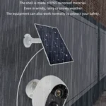 Graffit Version Home Ultra-HD Solar Panel Wireless WiFi Surveillance Camera - Image 9