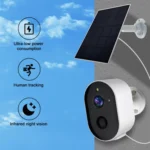 3MP Graffit Version Outdoor HD Solar Panel Wireless WiFi Surveillance Camera - Image 4