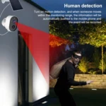 3MP Graffit Version Outdoor HD Solar Panel Wireless WiFi Surveillance Camera - Image 6