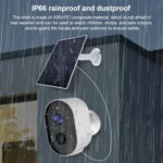 3MP Graffit Version Outdoor HD Solar Panel Wireless WiFi Surveillance Camera - Image 7