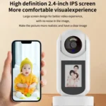 2MP HD Video Call Dual Light Full Color Night Vision WiFi Surveillance Camera - Image 9