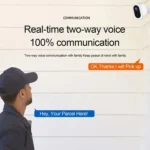 WiFi Tuya Smart Version HD Low Power Consumption Battery Camera, US Plug - Image 4