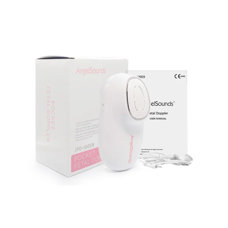 EDA007493801A_3.webp AngelSounds JPD-100S9 Pregnant Women Home Fetal Doppler Heart Rate Monitor - Image 4