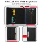 Multifunctional Travel Document Bag RFID Anti-Theft Passport Book - Image 5