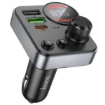 hoco E86 Alegria 48W Dual Port PD 30W and QC 3.0 Car Bluetooth FM Transmitter - Qty:  5 Units