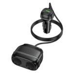 hoco Z59 Rank Dual Port PD30W and QC3.0 Dual Cigarette Lighter Slot Car Charger  – Qty: 5 Units - Image 3