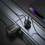 hoco Z59 Rank Dual Port PD30W and QC3.0 Dual Cigarette Lighter Slot Car Charger  – Qty: 5 Units - Image 4