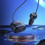 hoco Z59 Rank Dual Port PD30W and QC3.0 Dual Cigarette Lighter Slot Car Charger  – Qty: 5 Units - Image 5