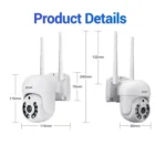 ESCAM WNK710 3MP HD Motion Detection WiFi Intelligent Dual-light Source Camera - Image 11
