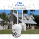 ESCAM WNK710 3MP HD Motion Detection WiFi Intelligent Dual-light Source Camera - Image 9