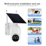 1080P Outdoor Low Power Solar Panel HD WiFi Surveillance Camera - Image 6