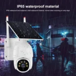 1080P Outdoor Low Power Solar Panel HD WiFi Surveillance Camera - Image 8