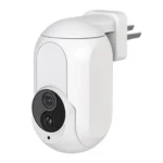 Home Socket Type WiFi Surveillance Camera Support Night Vision & Two-way Intercom