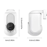 Home Socket Type WiFi Surveillance Camera Support Night Vision & Two-way Intercom - Image 11