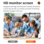 Home Socket Type WiFi Surveillance Camera Support Night Vision & Two-way Intercom - Image 3