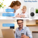 Home Socket Type WiFi Surveillance Camera Support Night Vision & Two-way Intercom - Image 7