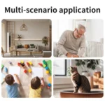 Home Socket Type WiFi Surveillance Camera Support Night Vision & Two-way Intercom - Image 9