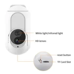 Home Socket Type WiFi Surveillance Camera Support Night Vision & Two-way Intercom - Image 10
