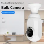 1080P Bulb Type WiFi Surveillance Camera Support Night Vision & Two-way Intercom & Motion Detection - Image 2